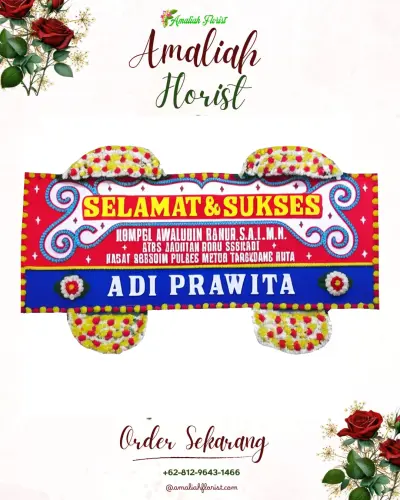 Karangan Bunga Ucapan Selamat gandasari