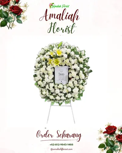 Krans Bunga Duka Cita gandasari